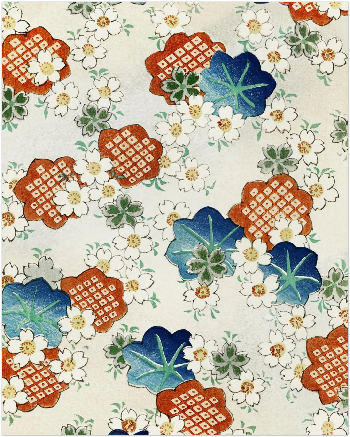 Shin Bijutsukai Minimalist Floral Print - CITTRA Collective