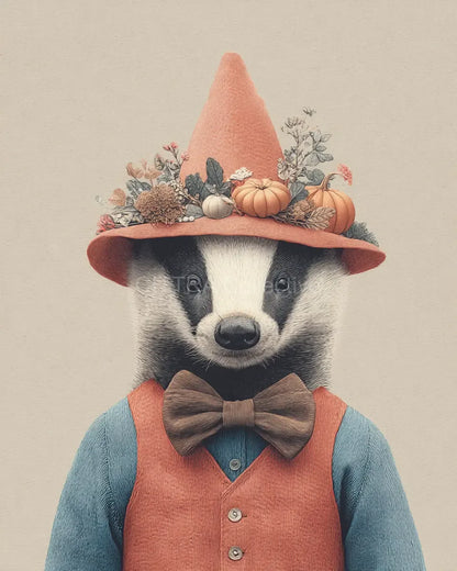 Halloween Vintage Animal Portrait Midjourney Prompt - CITTRA Collective