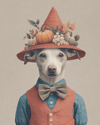 Halloween Vintage Animal Portrait Midjourney Prompt - CITTRA Collective