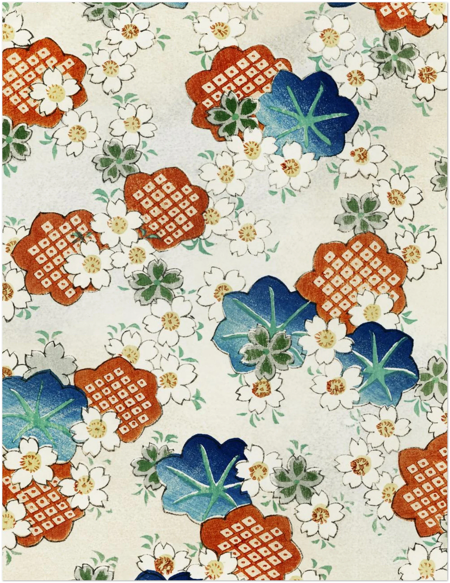 Shin Bijutsukai Minimalist Floral Print - CITTRA Collective