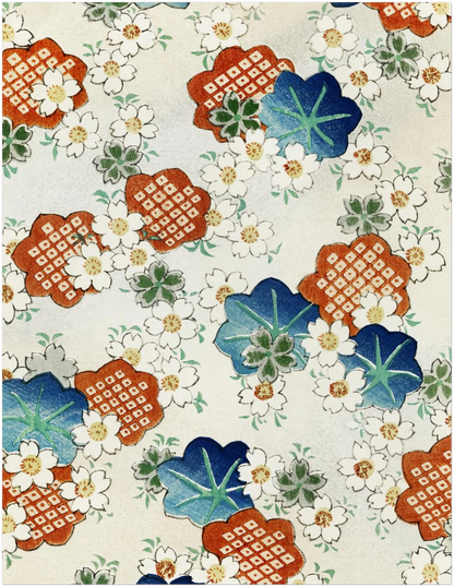 Shin Bijutsukai Minimalist Floral Print - CITTRA Collective