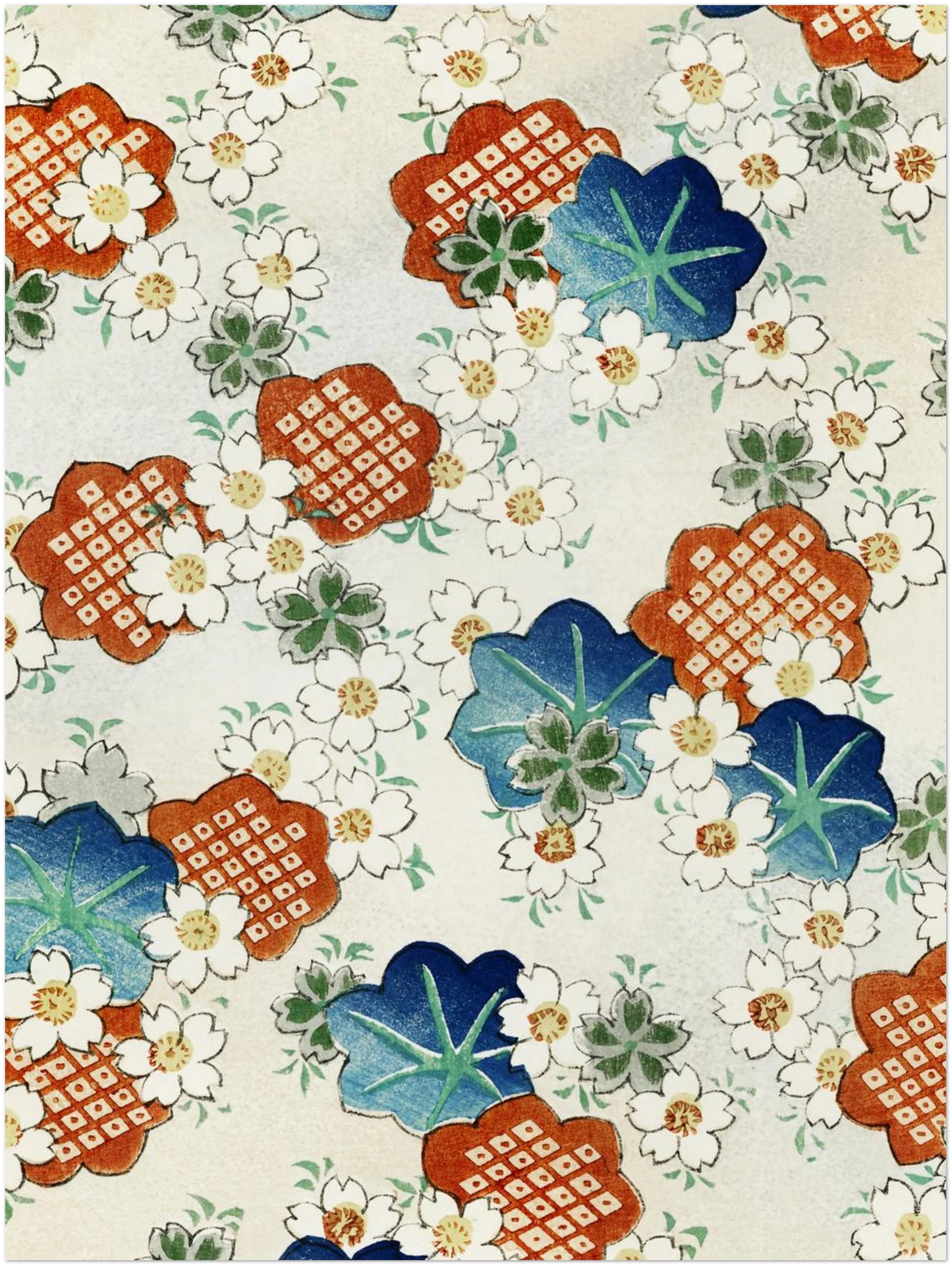 Shin Bijutsukai Minimalist Floral Print - CITTRA Collective