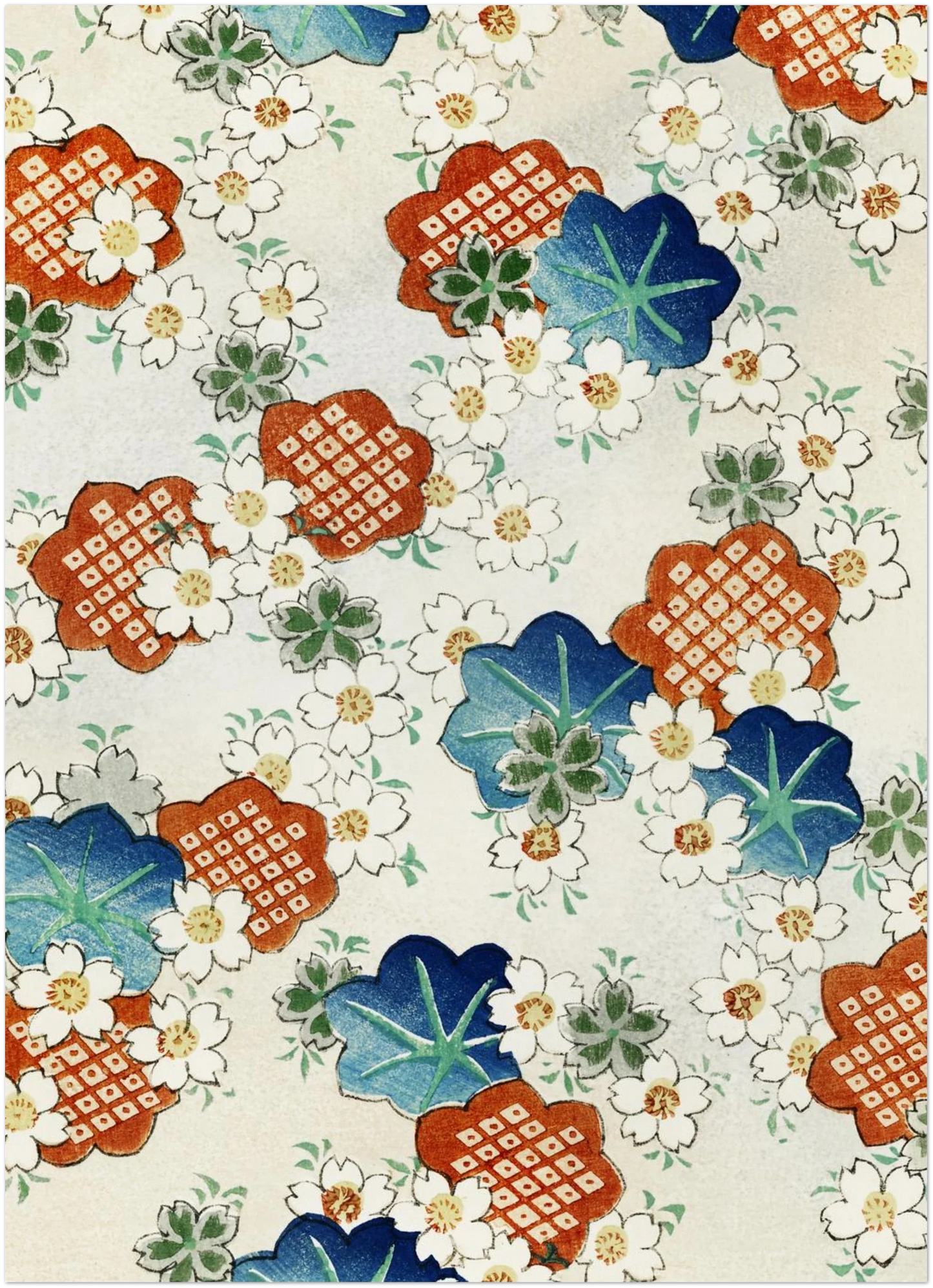 Shin Bijutsukai Minimalist Floral Print - CITTRA Collective