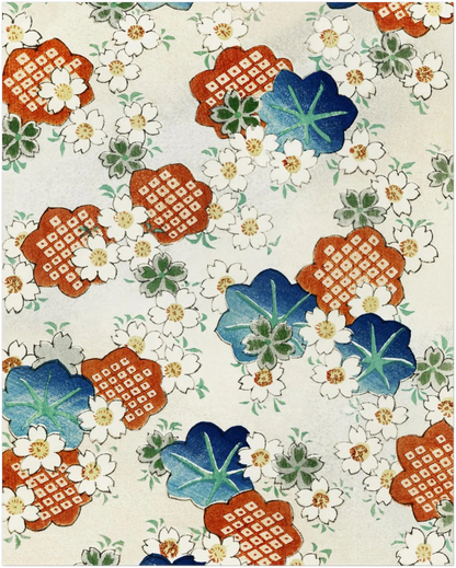 Shin Bijutsukai Minimalist Floral Print - CITTRA Collective