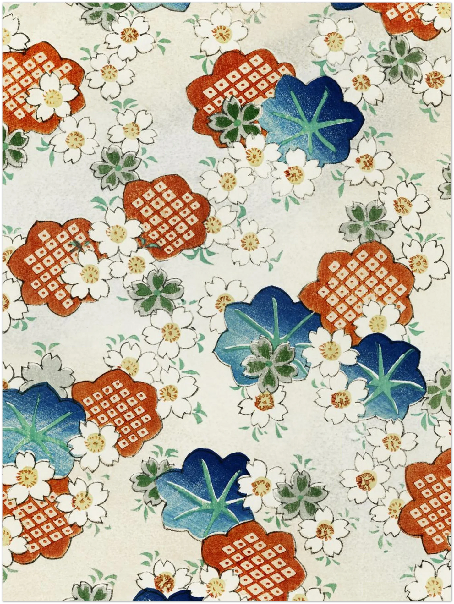 Shin Bijutsukai Minimalist Floral Print - CITTRA Collective