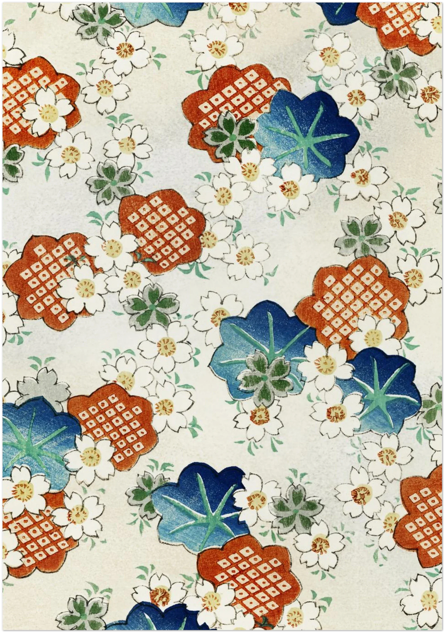 Shin Bijutsukai Minimalist Floral Print - CITTRA Collective