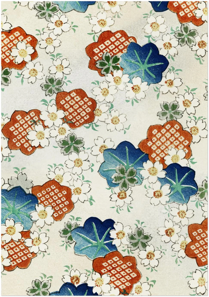 Shin Bijutsukai Minimalist Floral Print - CITTRA Collective