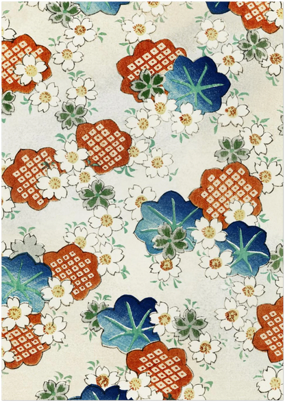 Shin Bijutsukai Minimalist Floral Print - CITTRA Collective