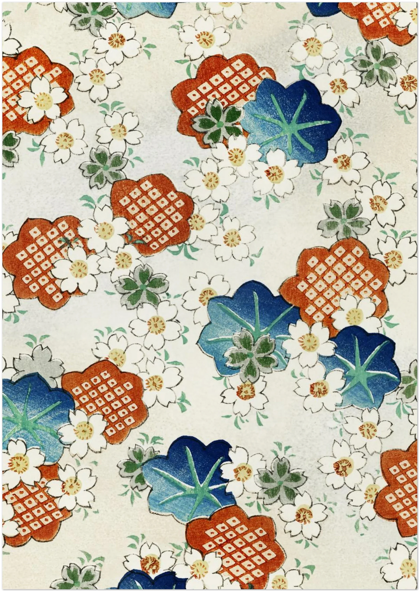 Shin Bijutsukai Minimalist Floral Print - CITTRA Collective