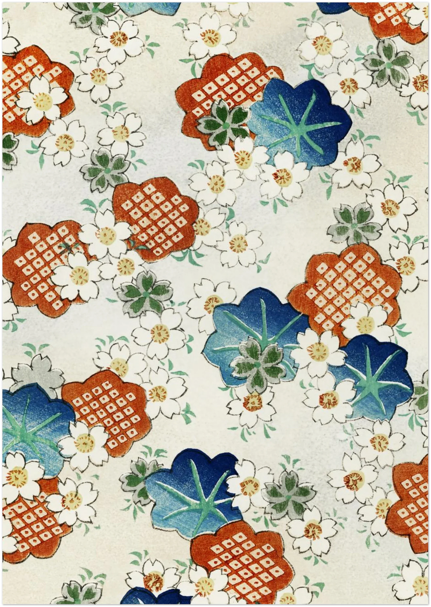 Shin Bijutsukai Minimalist Floral Print - CITTRA Collective