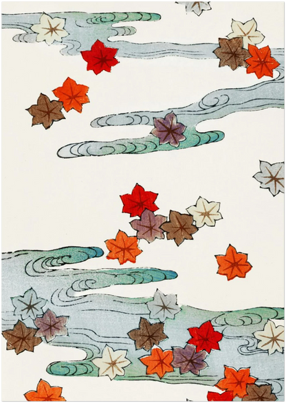 Shin Bijutsukai Flower River Print - CITTRA Collective