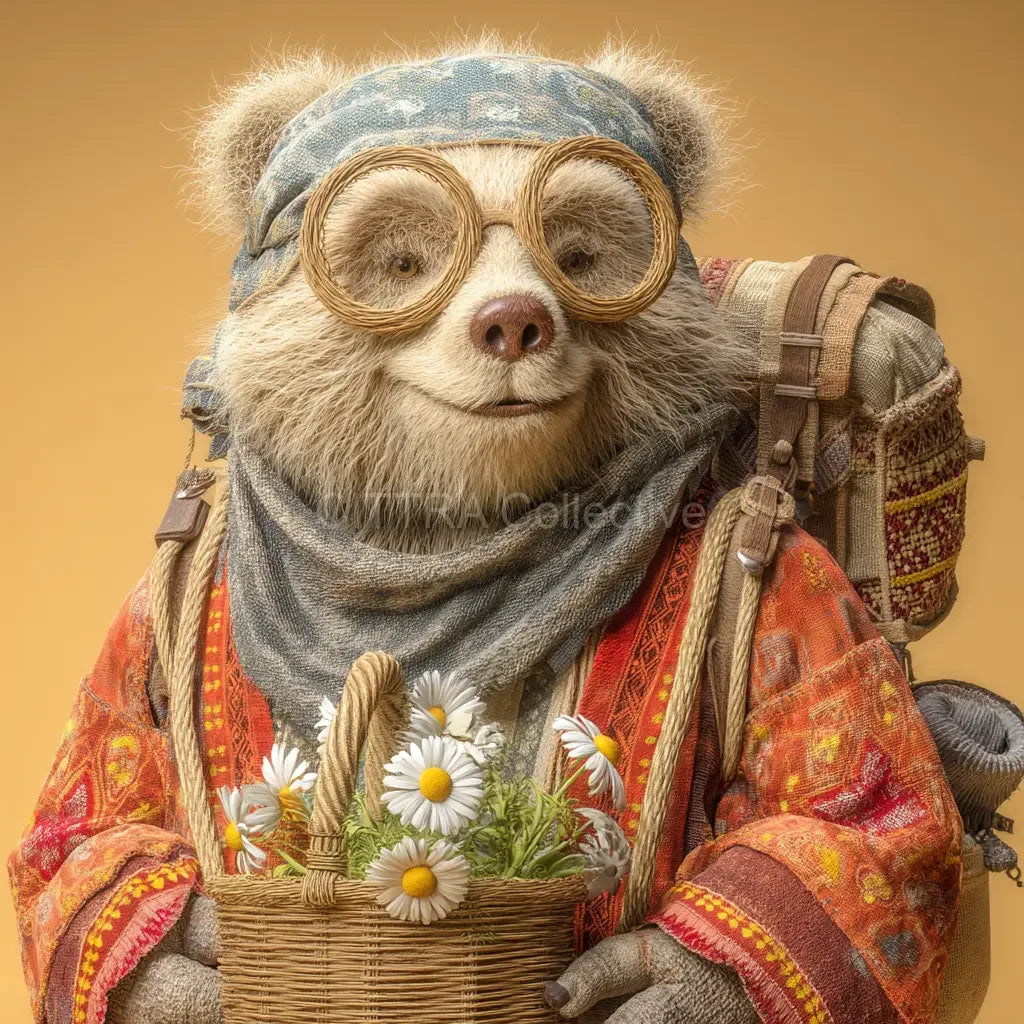 Fantasy Travelling Animal Portraits Midjourney Prompt - CITTRA Collective