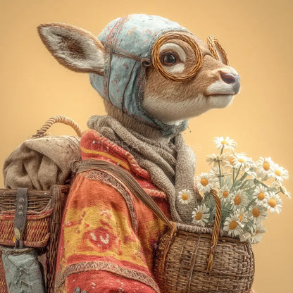 Fantasy Travelling Animal Portraits Midjourney Prompt - CITTRA Collective