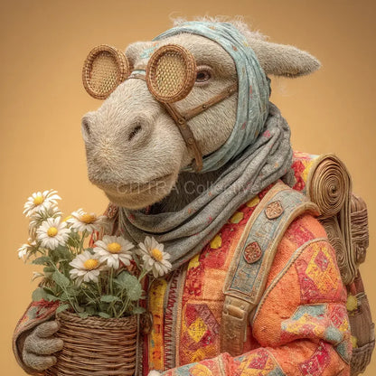 Fantasy Travelling Animal Portraits Midjourney Prompt - CITTRA Collective