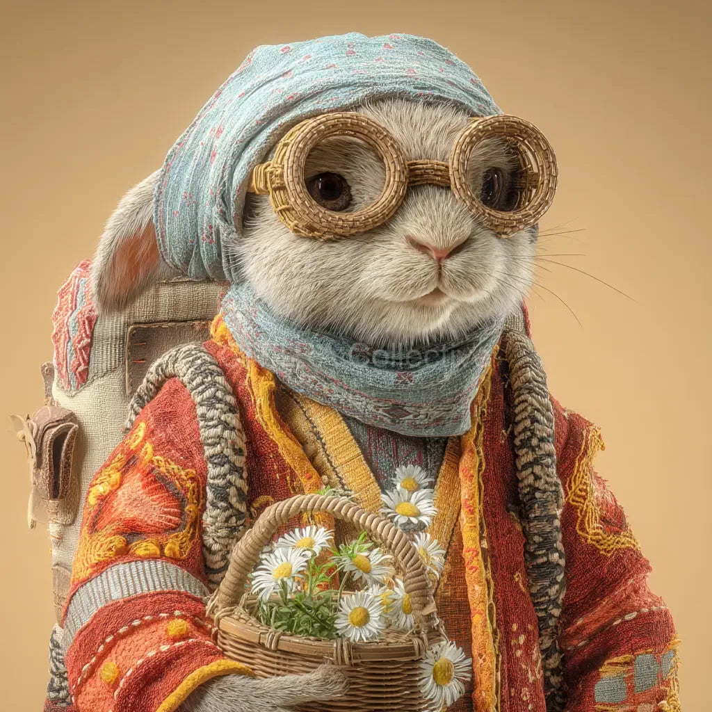 Fantasy Travelling Animal Portraits Midjourney Prompt - CITTRA Collective