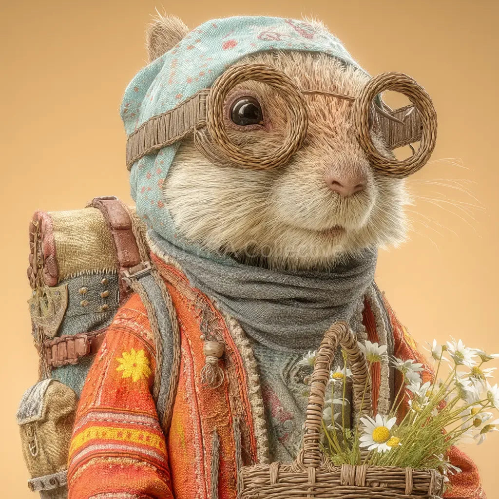 Fantasy Travelling Animal Portraits Midjourney Prompt - CITTRA Collective