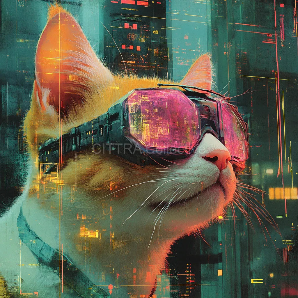Cyberpunk Animal Sci Fi Portraits Prompt - CITTRA Collective