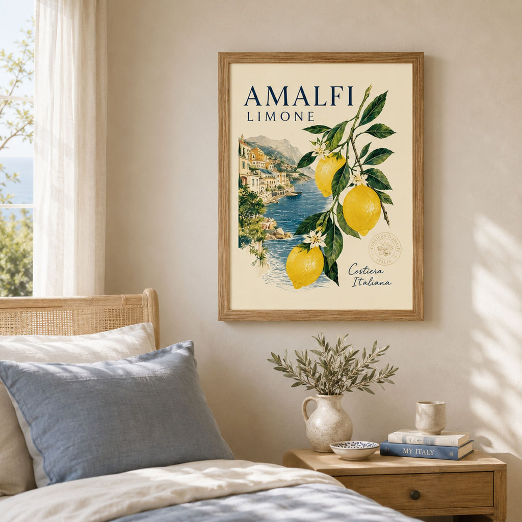 Amalfi Limone Poster