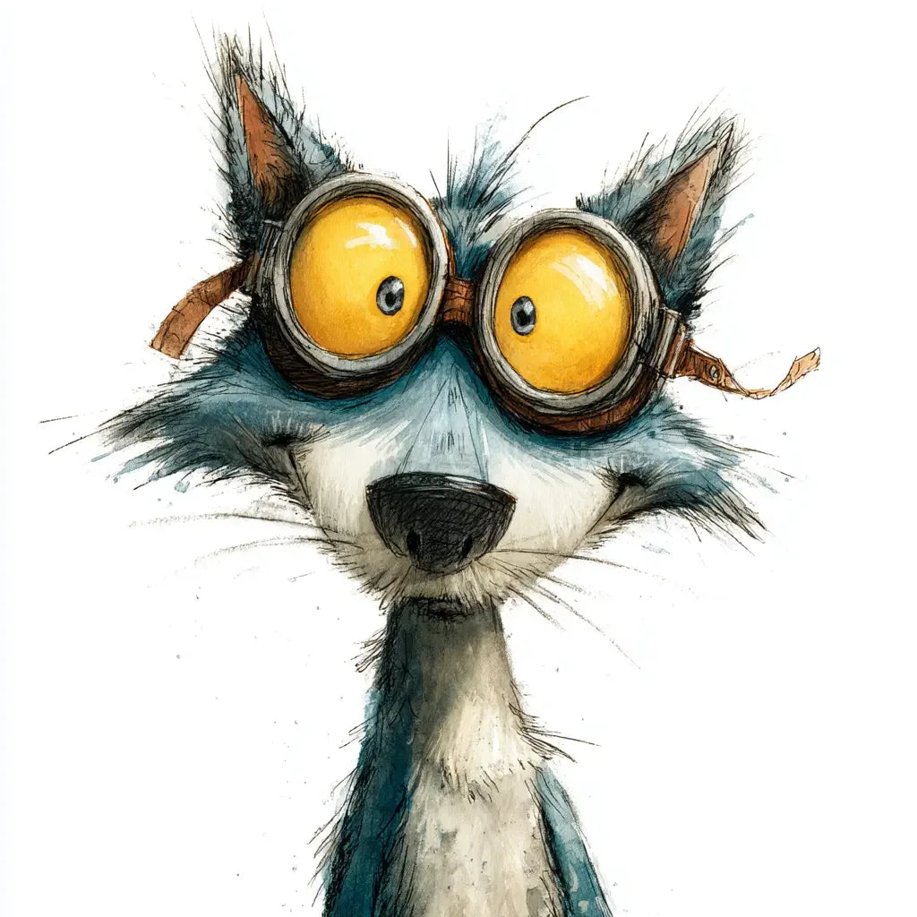 Watercolour Animals in Googles Midjourney Prompt Bundle - CITTRA Collective