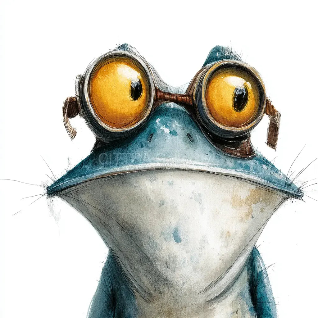 Watercolour Animals in Googles Midjourney Prompt Bundle - CITTRA Collective