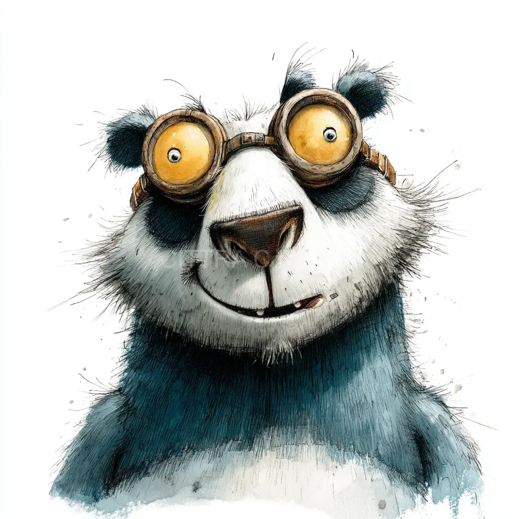 Watercolour Animals in Googles Midjourney Prompt Bundle - CITTRA Collective