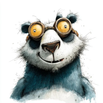 Watercolour Animals in Googles Midjourney Prompt Bundle - CITTRA Collective