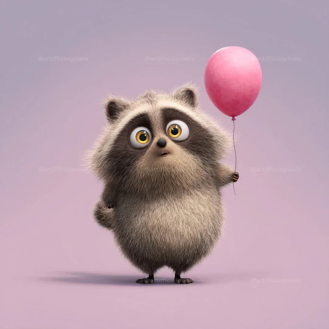 Adorable Animal Balloons AI Art Prompts – Midjourney Pack with Images - CITTRA Collective