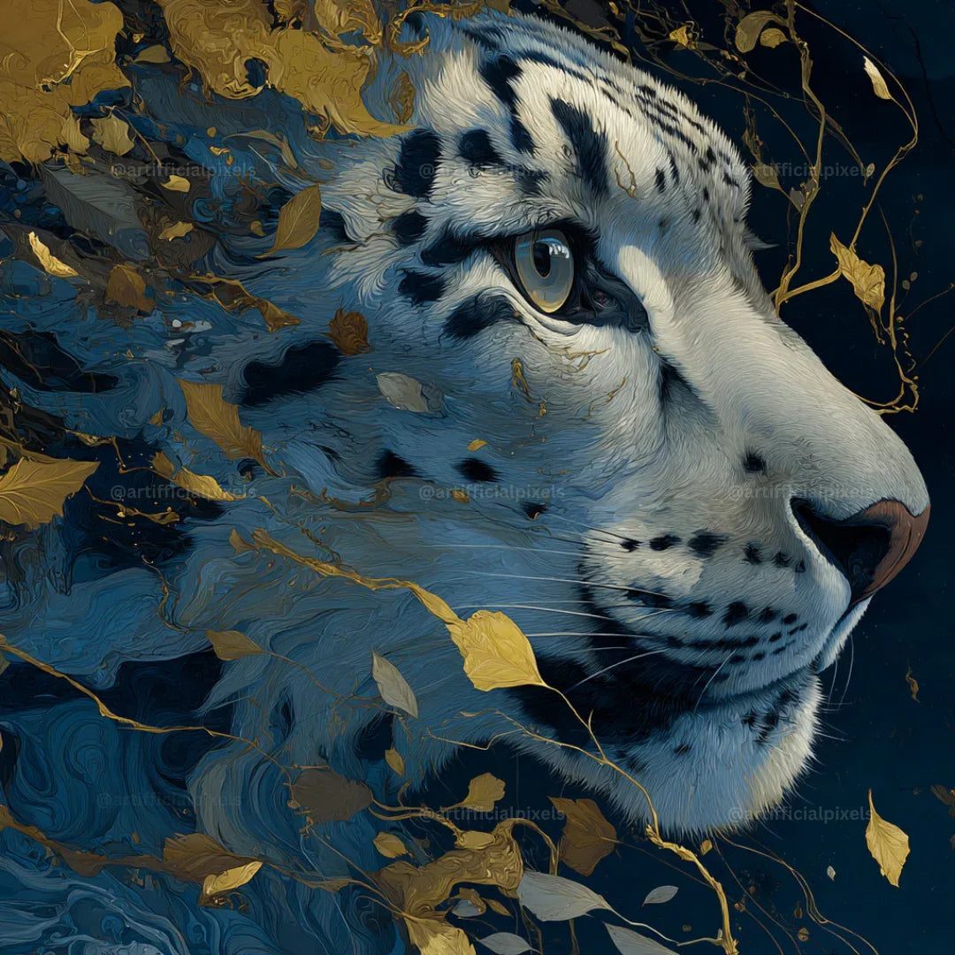 Golden Gothic Animal AI Art Prompts – Midjourney Pack with Images - CITTRA Collective
