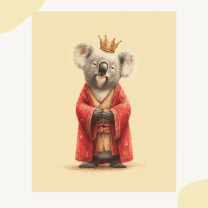 Midjourney Prompt for Creating Cute Hanfu Animal AI Generated Art Posters - CITTRA Collective