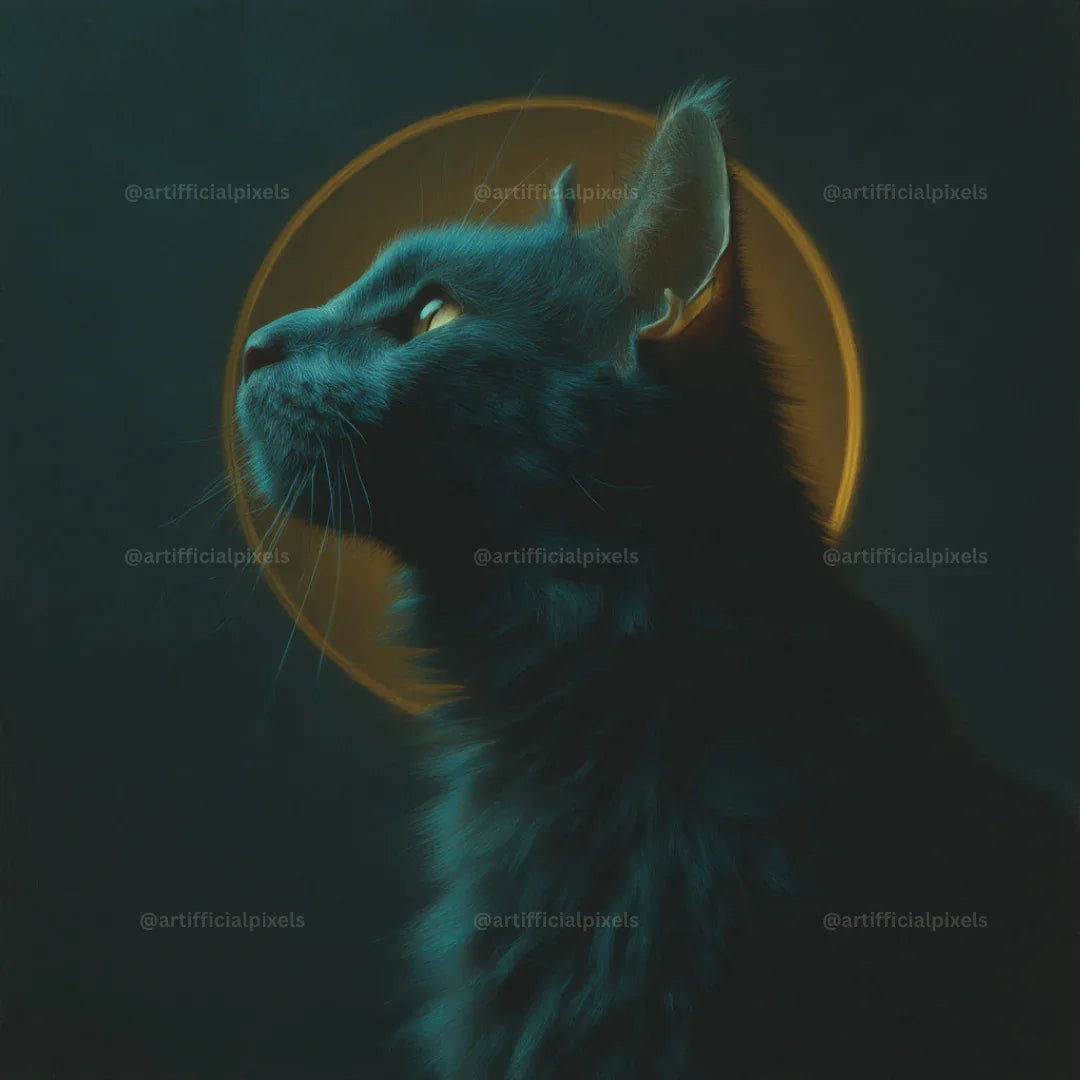 Moody Animal Portraits AI Art Prompts – Midjourney Pack with Images - CITTRA Collective