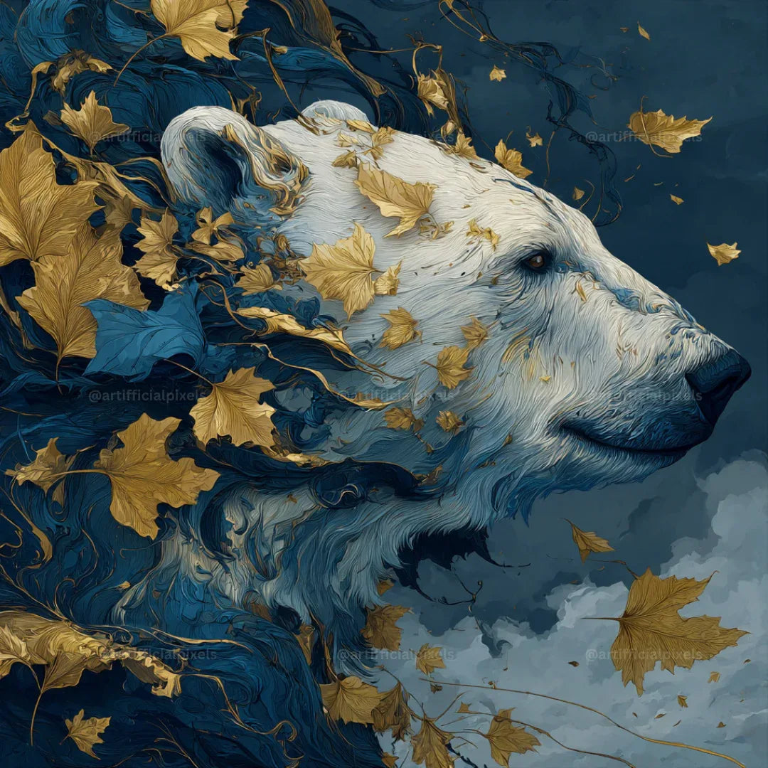 Golden Gothic Animal AI Art Prompts – Midjourney Pack with Images - CITTRA Collective