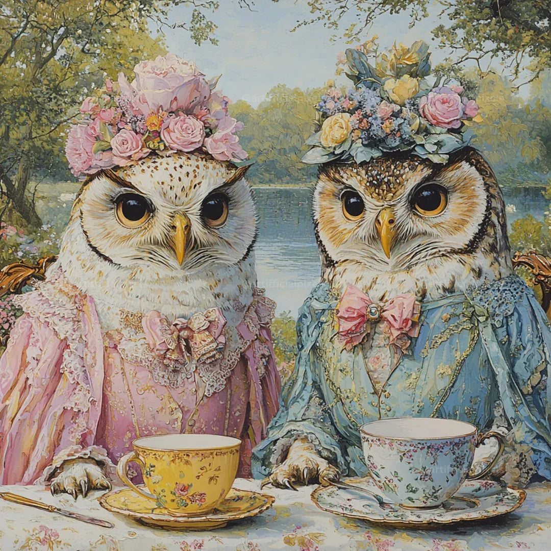 Victorian Animal Tea Party Prompt - CITTRA Collective