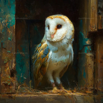 Painterly Wildlife Portraits AI Art Generator – Midjourney Prompt Pack with Images - CITTRA Collective