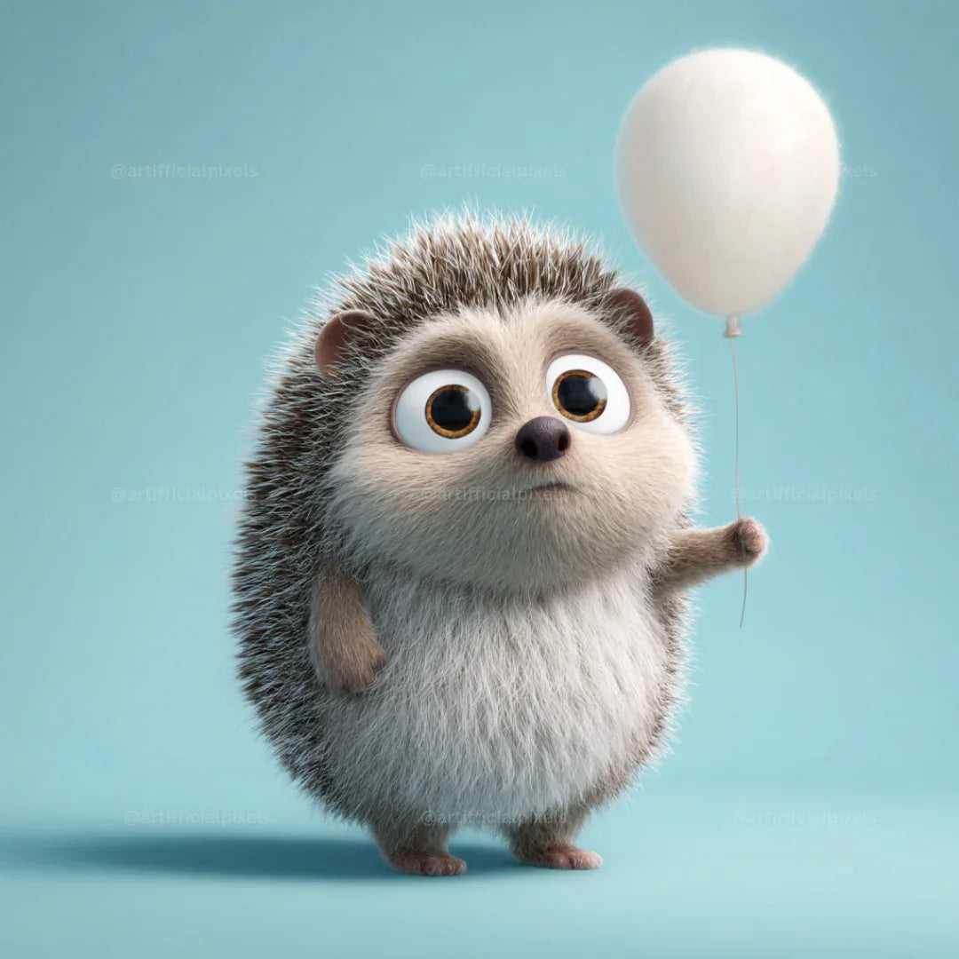 Adorable Animal Balloons AI Art Prompts – Midjourney Pack with Images - CITTRA Collective