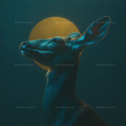 Moody Animal Portraits AI Art Prompts – Midjourney Pack with Images - CITTRA Collective