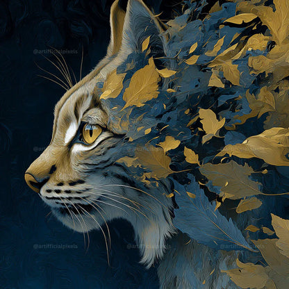 Golden Gothic Animal AI Art Prompts – Midjourney Pack with Images - CITTRA Collective