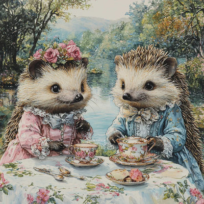 Victorian Animal Tea Party Prompt - CITTRA Collective