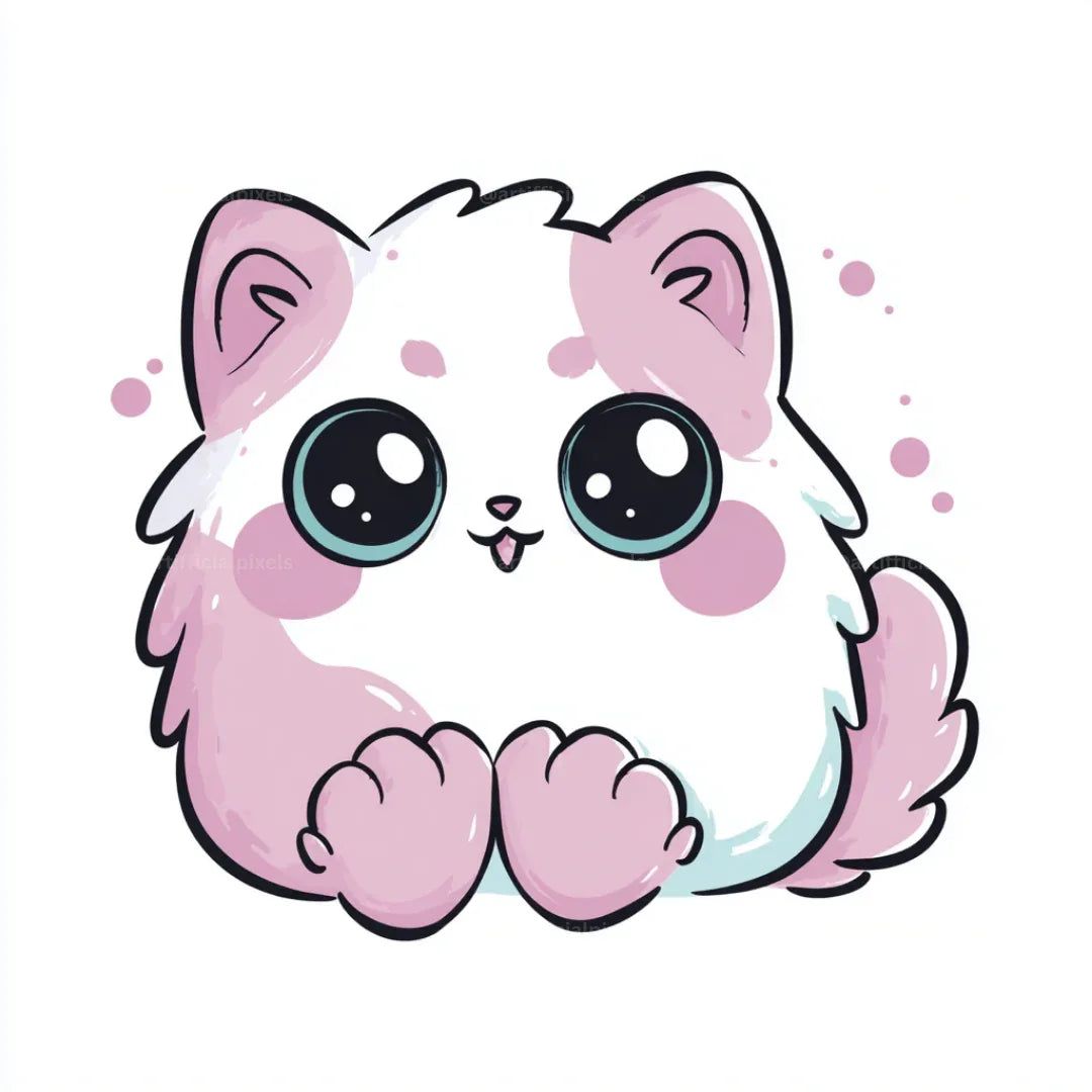 Kawaii Clipart AI Art Generator – Midjourney Prompt Pack with Images - CITTRA Collective