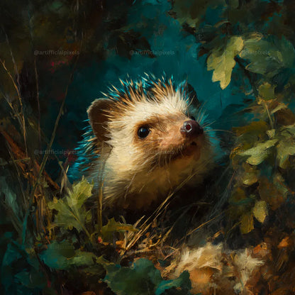 Painterly Wildlife Portraits AI Art Generator – Midjourney Prompt Pack with Images - CITTRA Collective