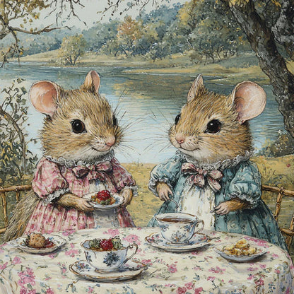 Victorian Animal Tea Party Prompt - CITTRA Collective