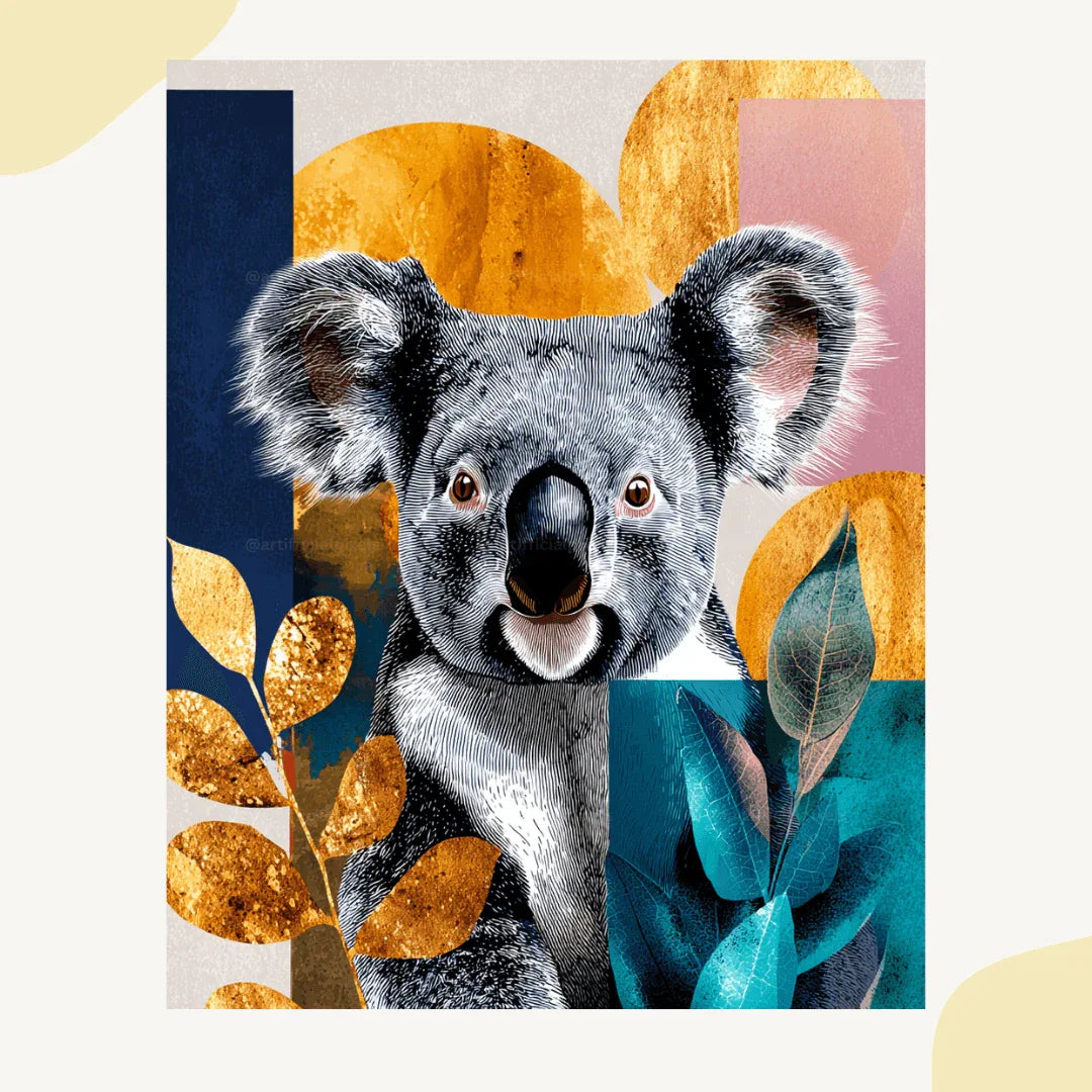 Stylised Midjourney Prompt for AI Generated Pop Art Animal Portraits - CITTRA Collective