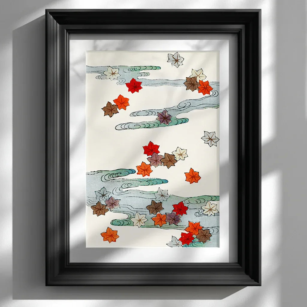 Shin Bijutsukai Flower River Print - CITTRA Collective