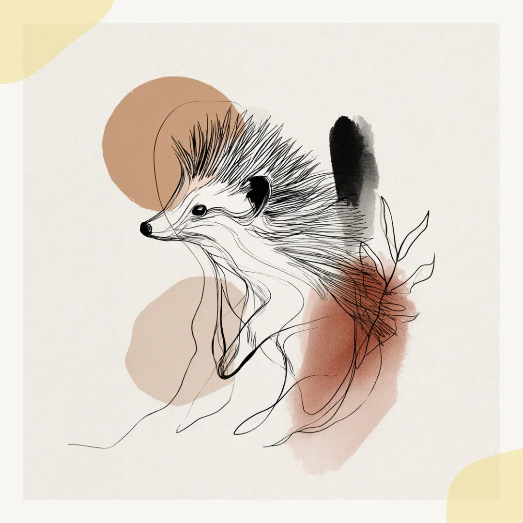 Boho Delicate Animal Art Prompt for Midjourney AI Image Generator - CITTRA Collective