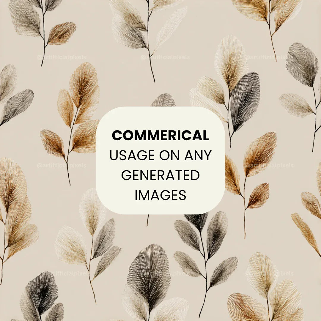 boho-seamless-pattern-midjourney-prompt-leaves