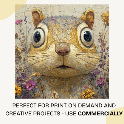 Generate Wide-Eyed Animal Portraits with This Floral Midjourney Prompt - CITTRA Collective