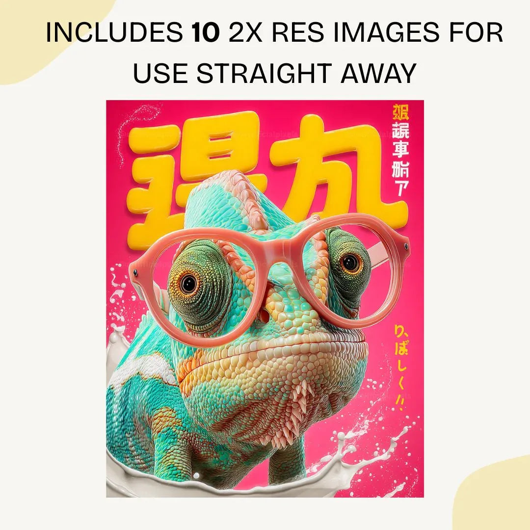 Midjourney Prompt for Animal AI Generated Posters & Digital Art - CITTRA Collective