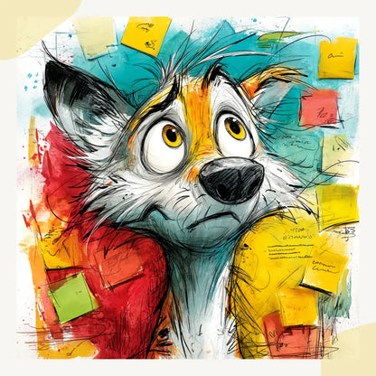 Sketchbook Animal AI Art Prompt for Midjourney AI Image Generator - CITTRA Collective