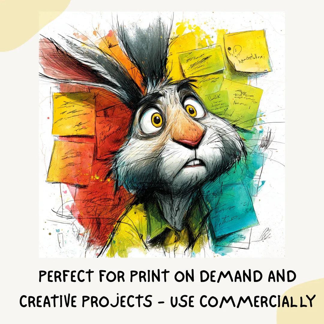 Sketchbook Animal AI Art Prompt for Midjourney AI Image Generator - CITTRA Collective