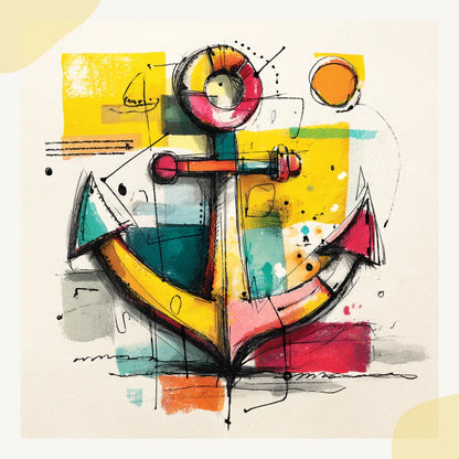 Messy Colourful Sketchpad Icons AI Art Prompt for Midjourney AI Image Generator - CITTRA Collective