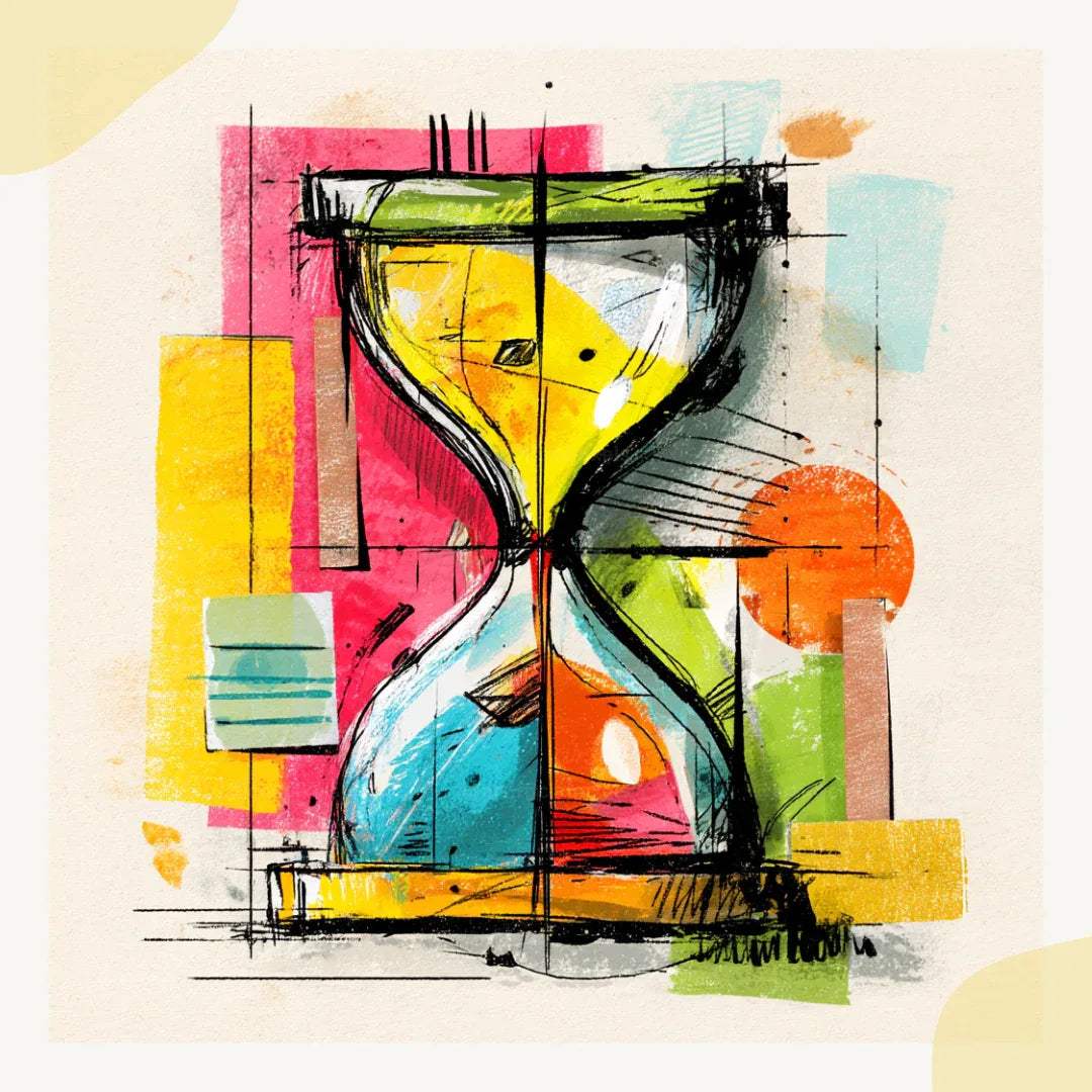 Messy Colourful Sketchpad Icons AI Art Prompt for Midjourney AI Image Generator - CITTRA Collective